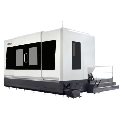 Fresadora 5 ejes - MAD-1512S - SXKH GLOBAL - horizontal / con mesa móvil / con mesa rotativa
