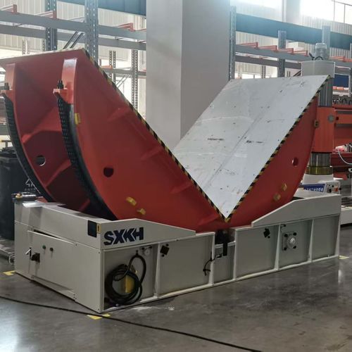 Volteador-volcador de moldes - FMG-15T - SXKH GLOBAL - de marcos metálicos / para estructura de soporte / para componentes de maquinaria pesada