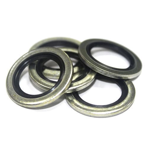 Junta de labio - BSN series - Kee Connections - de acero inoxidable / de acero / de caucho