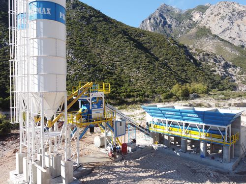 Planta de hormigón estacionaria - C100-TWN L - PROMAX - compacta