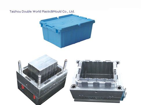 Molde de inyección de plástico con una cavidad - DDW-CRM001 - Taizhou Double World Plastic&Mould Co., Ltd. - para cajas / para la industria del embalaje