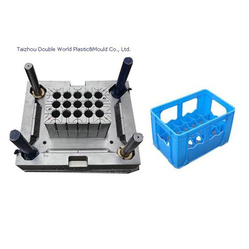 Molde de inyección de plástico con una cavidad - DDW-CRM007 - Taizhou Double World Plastic&Mould Co., Ltd. - para cajas / para la industria del embalaje