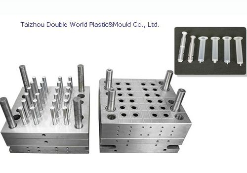Molde de inyección de plástico multicavidad - DDW-MDM001 - Taizhou Double World Plastic&Mould Co., Ltd. - para el sector médico