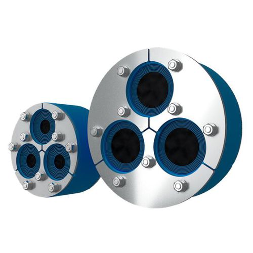 Pasamuros para tuberías - H3 - Roxtec - para cable / de múltiples pasadas