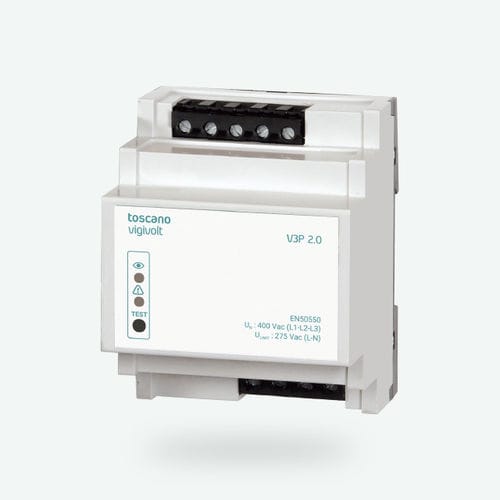 Protección contra sobretension - Vigivolt V3P 2.0 - Toscano Linea Electronica