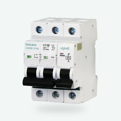 Protección contra sobretension - Vigivolt COMBI2P - Toscano Linea Electronica