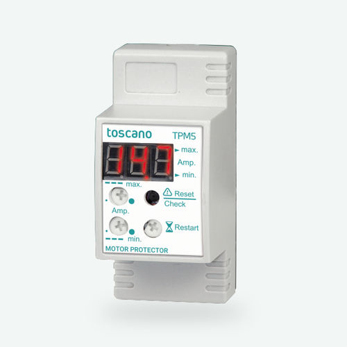 Relé de protección de ausencia de fases - TPM5 - Toscano Linea Electronica - de sobrecarga / monofásico / trifásico