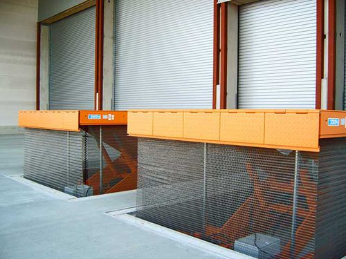 Plataforma elevadora de tijera fija - HYWEMA - Josef Schwahlen GmbH & Co.KG - eléctrica / de exterior