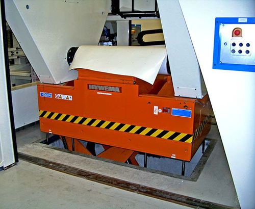 Plataforma elevadora de tijera móvil - SHT-PHP - HYWEMA - Josef Schwahlen GmbH & Co.KG - fija / eléctrica / de taller