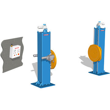 Aparato de levantamiento giratorio - HDVD A1 series - HYWEMA - Josef Schwahlen GmbH & Co.KG - de 2 columnas