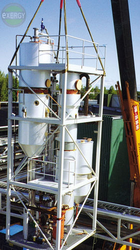 Evaporador de circulación forzada - Swedish Exergy AB - de proceso / para residuos líquidos