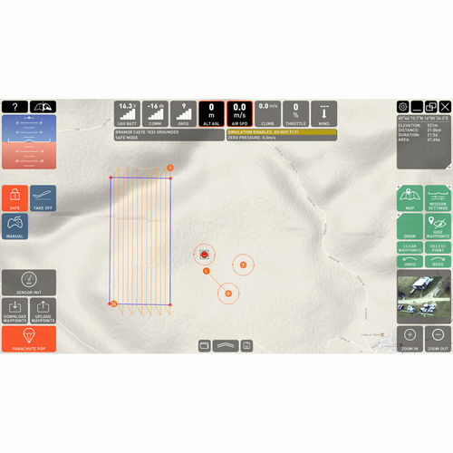 Software de mando - C³P - C-Astral - de planificación / de comunicaciones / para dron