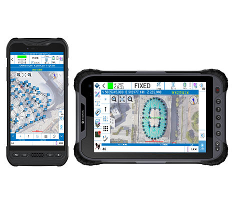 Software resolutivo para obras - Cube-a - Stonex - Androïd