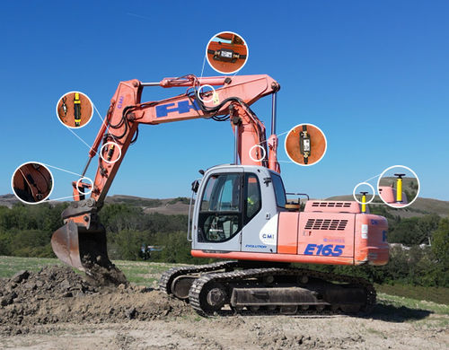 Sistema de control para excavadora - STX-DIG - Stonex