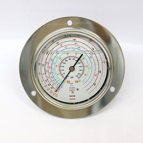 Manómetro analógico - PGR-75-SS - Seasons Gauge Co., Ltd - de acero inoxidable / de latón / de tubo Bourdon de líquido