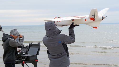 Dron de ala fija - Aeromapper Talon Amphibious - Aeromao - de cartografía / de observación / autónomo