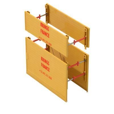 Sistema de blindaje de zanjas de excavación - KVL - KRINGS INTERNATIONAL - de acero / ligero / de cajón