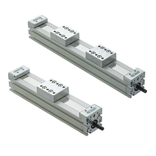 Unidad lineal de husillo de rosca trapecial - MAU5040SS, MAU5040SW - Imao Corporation - manual / de aluminio / compacta