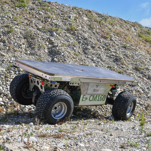Vehículo robótico controlado a distancia de manipulación - TCM / ECM - Minitrucks Robotics - para cargas pesadas / alimentado por batería