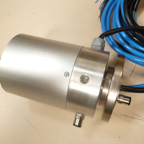 Anillo colector híbrido - ATC PRODUCTION - para mesa rotativa / de aluminio / compacto
