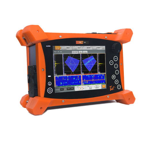 Detector de defectos con transductores múltiples - MANTIS - M2M - de tiempo de vuelo / para END / portátil