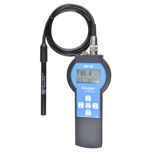 Aparato de medición temperatura - AM 40 - Sensortechnik Meinsberg GmbH - de concentración de oxígeno / de laboratorio / de oxígeno disuelto