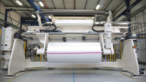 Enrollador-desenrollador de material en forma de banda - Roth Composite Machinery GmbH