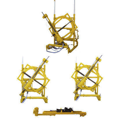 Perforadora para orificio profundo - Simba Junior - Rama Mining Tools - fija / rotativa / neumática