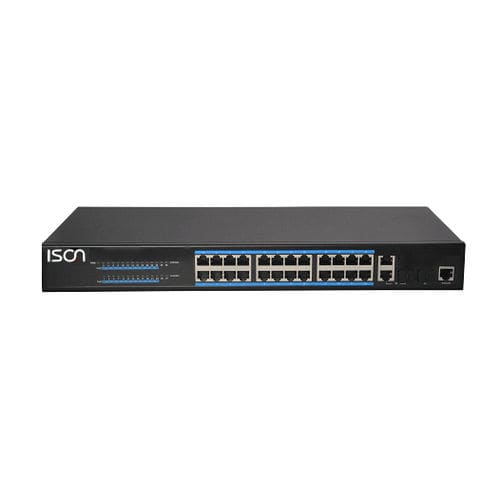 Conmutador Ethernet administrable - CS-RG428P-2C-2F-D - ISON Technology Co., Ltd. - 24 puertos PoE / de nivel 2 / gigabit