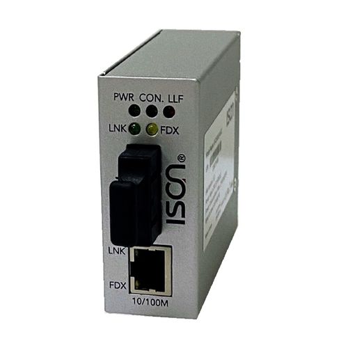 Convertidor de medios - IS-DF102 series - ISON Technology Co., Ltd. - Ethernet / de fibra óptica / en riel DIN