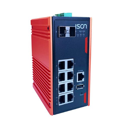 Conmutador Ethernet administrable - IS-DX910  - ISON Technology Co., Ltd. - 10 puertos / Gigabit Ethernet / de nivel 3