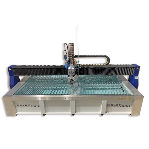 Máquina de corte con chorro de agua - JET 2D/3D - burkhardt-hensel - para material plástico / para mármol / para granito