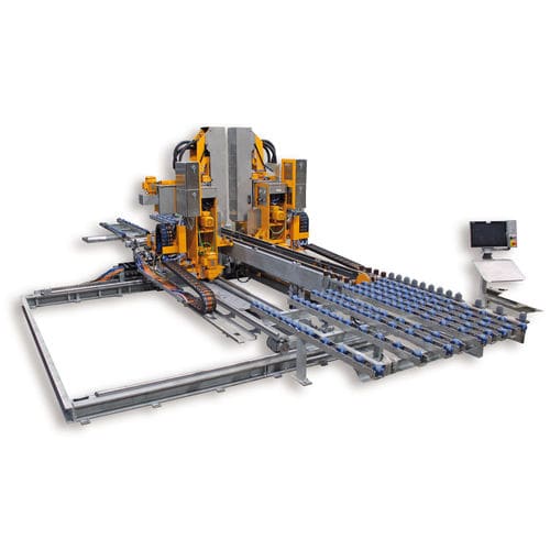 Taladradora-fresadora CNC - BF 2000 - burkhardt-hensel - horizontal / para piedra