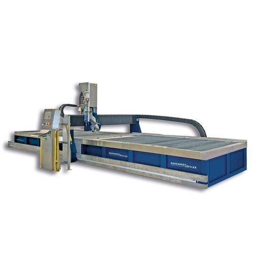 Máquina de corte con chorro de agua - TWIN 2D/3D - burkhardt-hensel - con chorro de agua 3D / para material plástico / para piedra