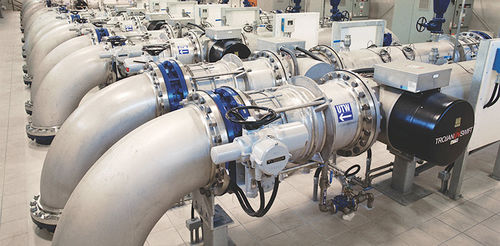 Microplanta para tratamiento de aguas residuales compacta - TrojanUVSwift 12 - Trojan Technologies Group ULC - mecánica / continua / para aguas residuales industriales