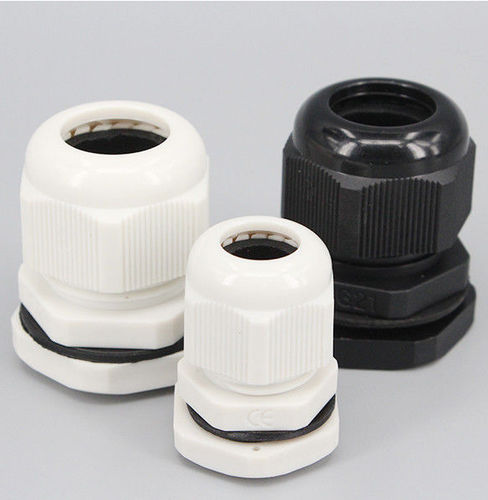 Prensaestopas de nailon - PG13 - DEMOELE / Wenzhou Duanmeng Electric Co.,Ltd - resistente al agua / roscado / recto