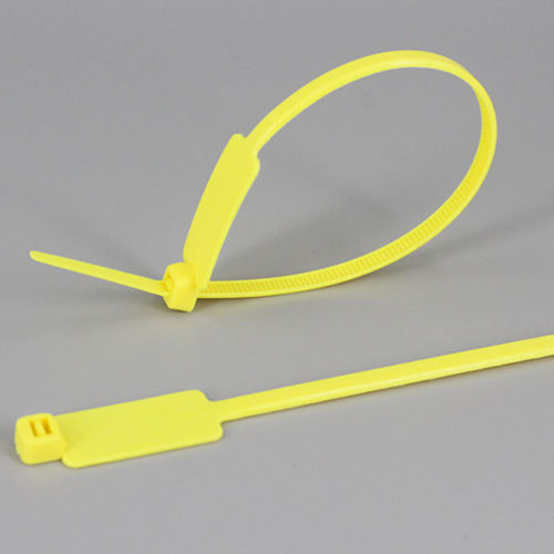 Sujetacables de plástico - DM-4.6x200MKT	 - DEMOELE / Wenzhou Duanmeng Electric Co.,Ltd - de nailon / con porta-etiquetas