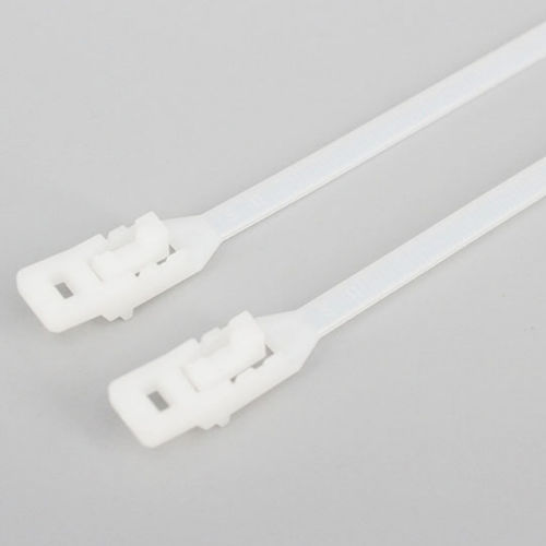 Sujetacables de plástico - DM-4.8*280RT	 - DEMOELE / Wenzhou Duanmeng Electric Co.,Ltd - de nailon / doble / reabrible