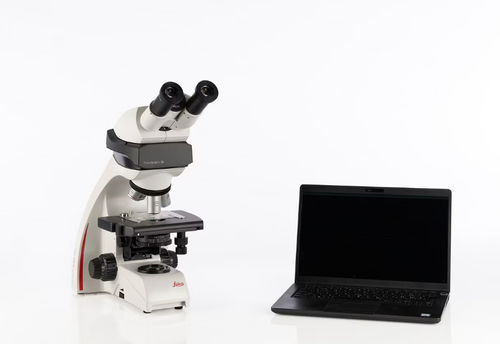 Microscopio óptico - DM500  - Leica Microsystems GmbH - de laboratorio / educativo / recto
