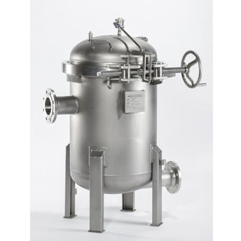 Cárter de filtro multibolsas - HD series - Allied Filter Systems Ltd - para líquido / de acero inoxidable / gran caudal