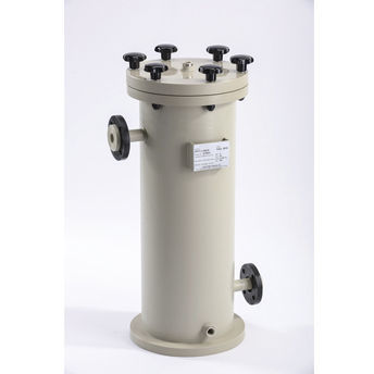 Cárter de filtro de una sola bolsa - pp series - Allied Filter Systems Ltd - para líquido / de acero inoxidable / de respiradero