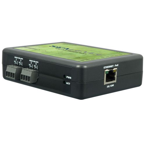 Módulo de E/S digital - 140PoE  - Sealevel Systems - Ethernet / de 4 E