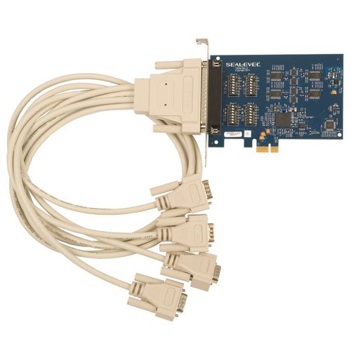 Tarjeta de interfaz PCI Express - 7404e  - Sealevel Systems - en serie / RS-485 / industrial