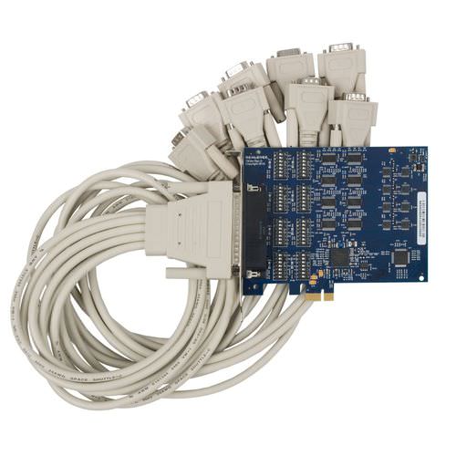 Tarjeta de interfaz PCI Express - 7804e - Sealevel Systems - en serie / RS-485 / industrial