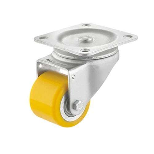 Ruedecilla giratoria - PU_K1 series - KARWEG GmbH & Co. KG - con platino giratorio / con rodamiento de bolas / altas cargas