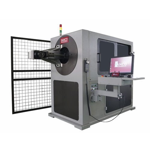 Máquina curvadora eléctrica - WB-12CNC-5A-3D - SANCO GROUP CO., LIMITED - de cables / 5 ejes / 3D