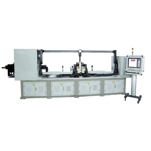 Máquina curvadora eléctrica - DWB-2.5CNC-20A-3D - SANCO GROUP CO., LIMITED - de cables / con 3 rodillos motores / CNC