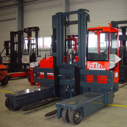 Carretilla elevadora eléctrica - JEDY 30-12 - AMLIFT - con operador sentado / multidireccional