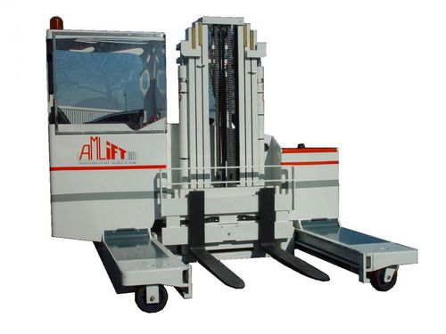Apiladora eléctrica - MULTI Assis 20/12 - AMLIFT - con operador sentado / de elevación / multidireccional
