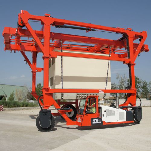 Carretilla elevadora de tipo straddle (horcaja) para la manipulación de contenedores - AGILIFTER - AMLIFT